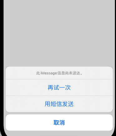 桐柏apple维修iPhone上无法正常发送iMessage信息