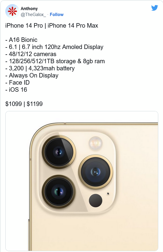 桐柏苹果14维修分享iPhone 14全系涨价 