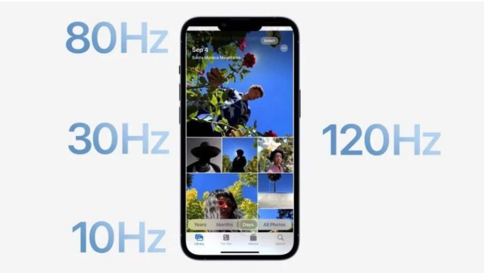 桐柏苹果14维修分享iPhone 14有高刷吗 